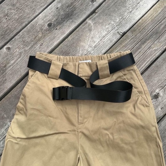 Aritzia Tan High-Waisted Pants - Picture 5 of 7